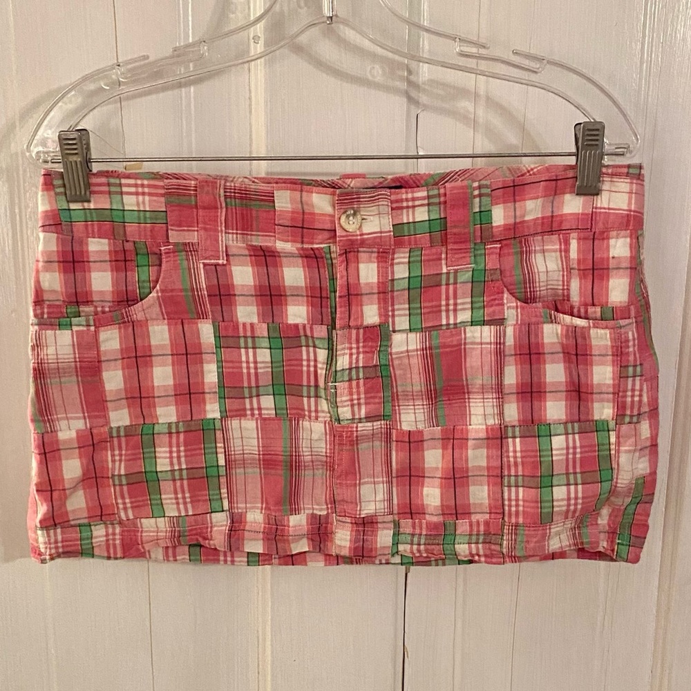 Cape Madras Mini Skirt